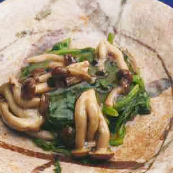 ほうれん草のしめじあんかけ